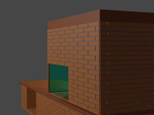 Fireplace 3D Model