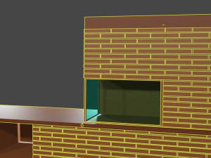 Fireplace 3D Model