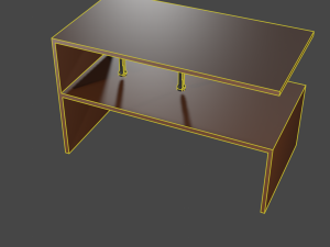 Coffee table 02 3Dモデル