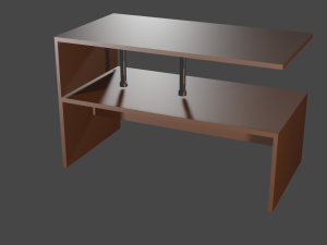 Coffee table 02 3Dモデル
