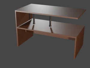 Coffee table 02 3D Model