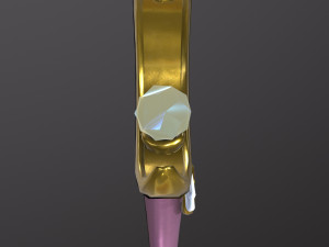 Lunar Prism Sailor Moons Magical Staff Low-poly 3D 模型