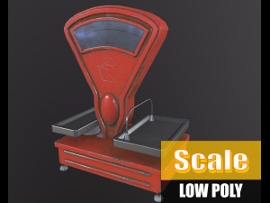 Soviet Market Treasures of Vintage Soviet Market Scales Modelo 3D