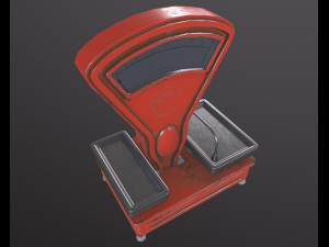 Soviet Market Treasures of Vintage Soviet Market Scales 3D Model