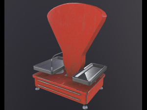 Soviet Market Treasures of Vintage Soviet Market Scales 3D Model