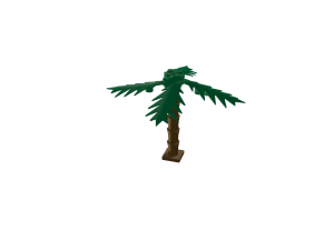 Lego Tree Model 0028 3D Model
