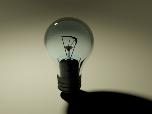 Light bulb 3D 모델