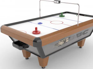 Mesa de H&oacute;quei Mesa de H&oacute;quei Modelo 3D