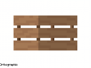 Voxel Wooden Crate 5 3D Model
