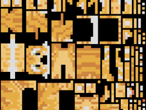 Voxel Cat 3D Model