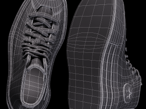 SNEAKERS CONVERSE CTAS LUGGED WINTER HI Modello 3D