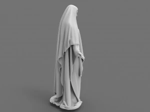 Virgin marry printable 3D Model