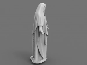 Virgin marry printable 3D Model
