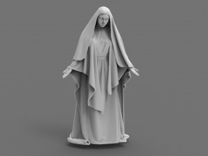 Virgin marry printable 3D मॉडल