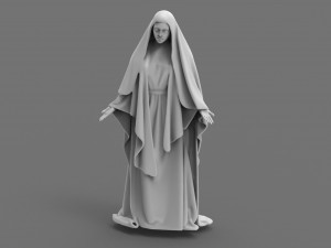 Virgin marry printable 3D मॉडल