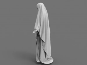 Virgin marry printable 3D Model