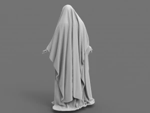 Virgin marry printable 3D Model