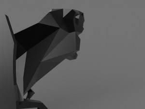 3D DINASOUR PRINTABLE MODEL Modelo de Impressão 3D