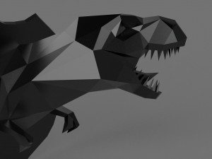 3D DINASOUR PRINTABLE MODEL Modelo de Impressão 3D