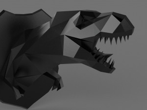 3D DINASOUR PRINTABLE MODEL Modelo de Impressão 3D