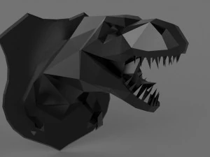 3D DINASOUR PRINTABLE MODEL 3D Print Model