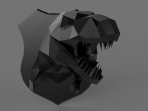 3D DINASOUR PRINTABLE MODEL Modelo de Impressão 3D