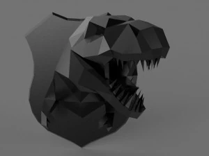 3D DINASOUR PRINTABLE MODEL 3D Print Model