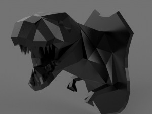 3D DINASOUR PRINTABLE MODEL Modelo de Impressão 3D