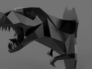 3D DINASOUR PRINTABLE MODEL 3D Print Model