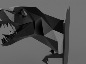 3D DINASOUR PRINTABLE MODEL Modelo de Impressão 3D