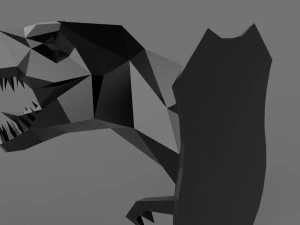 3D DINASOUR PRINTABLE MODEL 3D Print Model