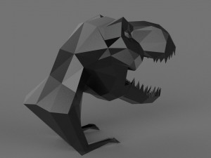 3D DINASOUR PRINTABLE MODEL Modelo de Impressão 3D