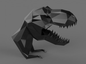 3D DINASOUR PRINTABLE MODEL Modelo de Impressão 3D
