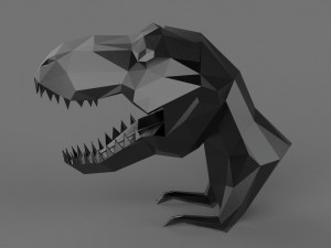 3D DINASOUR PRINTABLE MODEL Modelo de Impressão 3D