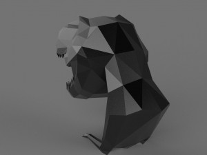 3D DINASOUR PRINTABLE MODEL Modelo de Impressão 3D