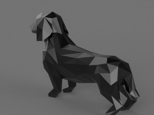 Dachshund 3d printable model Modelo de Impressão 3D