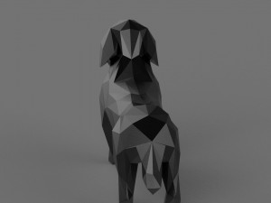 Dachshund 3d printable model Modelo de Impressão 3D