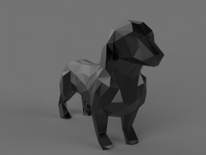 Dachshund 3d printable model Modelo de Impressão 3D