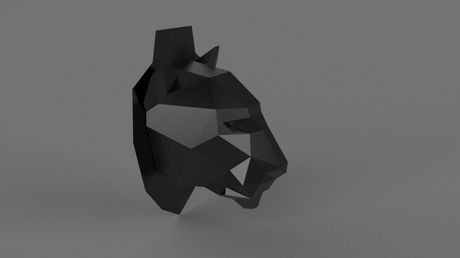 3D FEMALE LION PRINTABLE MODEL 3D Print Model .c4d .max .obj .3ds .fbx .stl .blend 