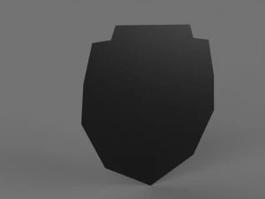 3D LOW POLY LION PRINTABLE MODEL 3D Print Model