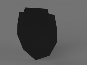 3D LOW POLY LION PRINTABLE MODEL 3D प्रिंट मॉडल