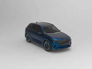 TOGG SUV ELECTRIC CAR 3D Модель