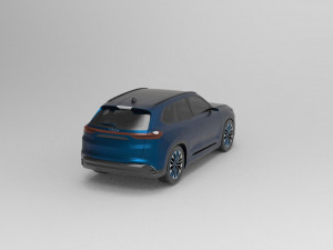 TOGG SUV ELECTRIC CAR 3D Модель