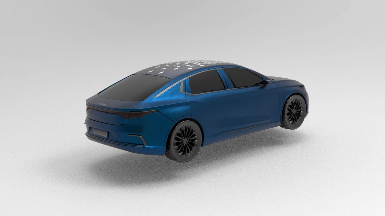 Togg sedan electric car concept 3D Model .c4d .max .obj .3ds .fbx .stl .blend 