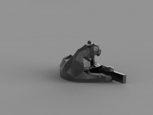 3D LOW POLY BARS PRINTABLE MODEL Modello 3D