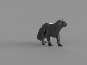 3D LOW POLY BARS PRINTABLE MODEL Model 3D