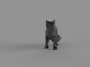 3D LOW POLY BARS PRINTABLE MODEL Model 3D