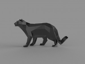 3D LOW POLY BARS PRINTABLE MODEL Model 3D