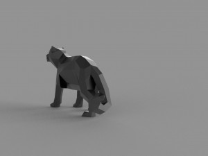 3D LOW POLY BARS PRINTABLE MODEL Model 3D