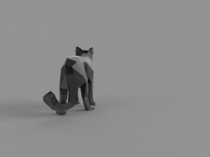 3D LOW POLY BARS PRINTABLE MODEL Model 3D